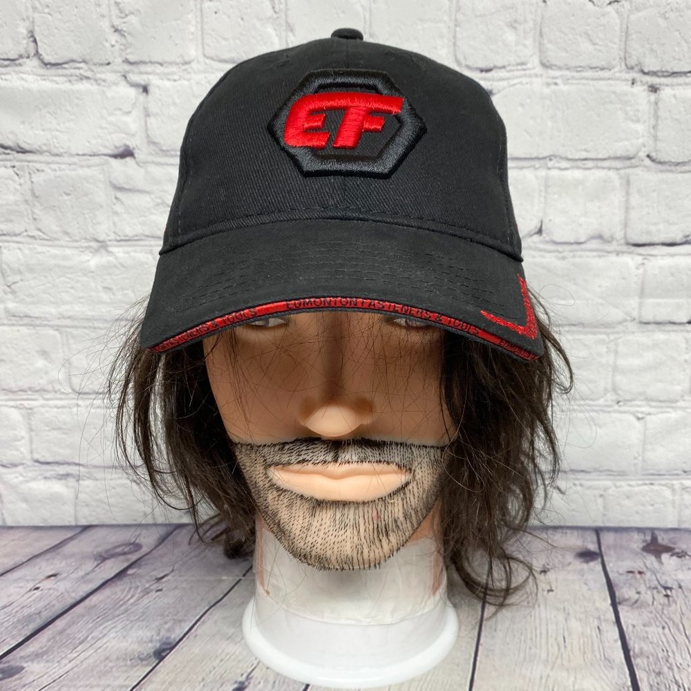 Starter Hoodie Shirt Men Extra Large XL Black Sleeveless Embroidered Spell Out